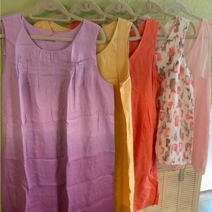 J. Jill Sleeveless in Purple, Yellow, & Orange.  This is for the whole lot.